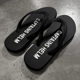 CYAARVO x CAPTAINS HELM　#LOGO FLIP-FLOP with MESH BAG