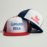 【ORDER ITEM】Pabst Blue Ribbon × CAPTAINS HELM #BRAND COLOR MESH CAP