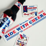 Pabst Blue Ribbon × CAPTAINS HELM #STICKER SET