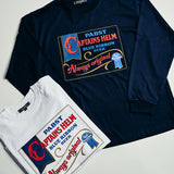 Pabst Blue Ribbon × CAPTAINS HELM #OLD SIGNBOARD LS TEE
