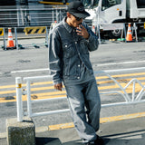 NEEDBY heritage×CAPTAINS HELM #HELM WASH RELAX DENIM PANTS