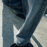NEEDBY heritage×CAPTAINS HELM #HELM WASH RELAX DENIM PANTS