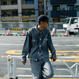 NEEDBY heritage×CAPTAINS HELM #HELM WASH RELAX DENIM PANTS