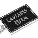 CAPTAINS HELM #LOGO KEY HOLDER