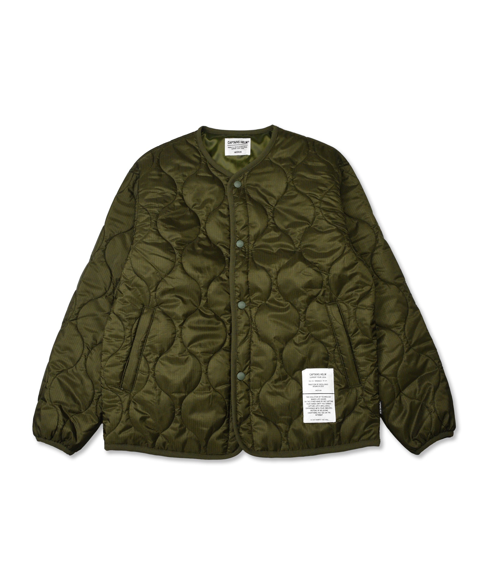 CAPTAINS HELM　#QUILTING LINER JACKET