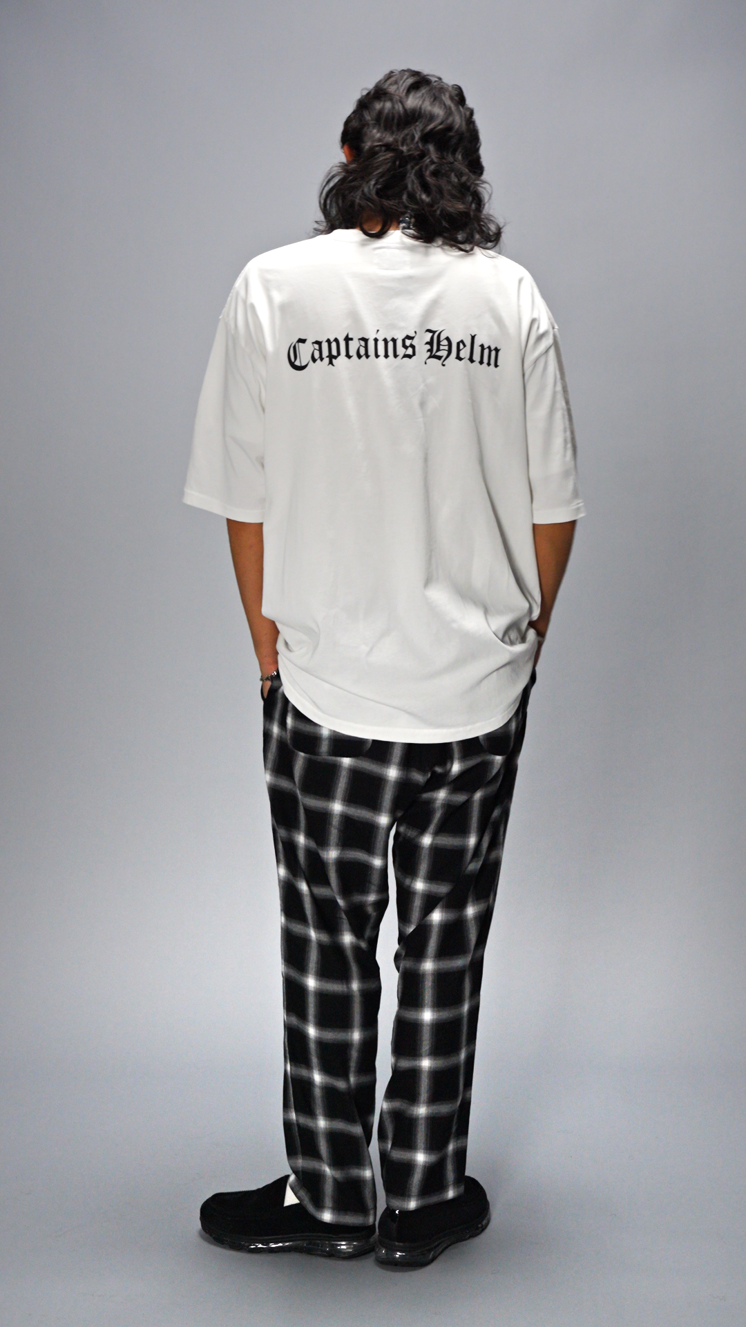 CAPTAINS HELMキャプテンズヘルム チェッカーワイドパンツ CAPTAINS HELMキャプテンズヘルム チェッカーワイドパンツ