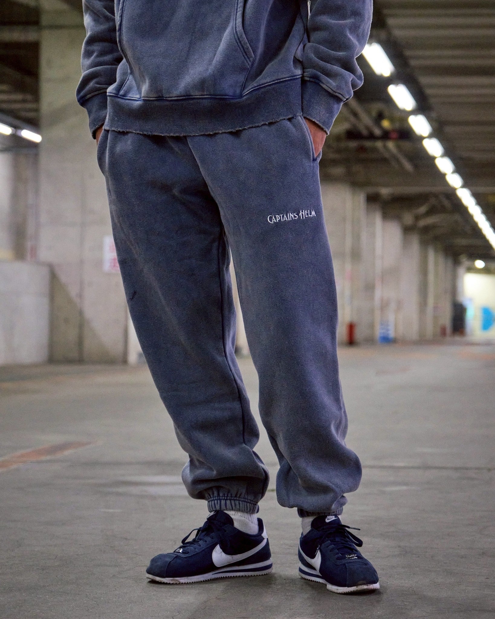 2026 NEW YEAR ITEM】CAPTAINS HELM #VINTAGE LOGO SWEAT PANTS