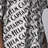 CAPTAINS HELM #REPEATED LOGO SS SHIRTS