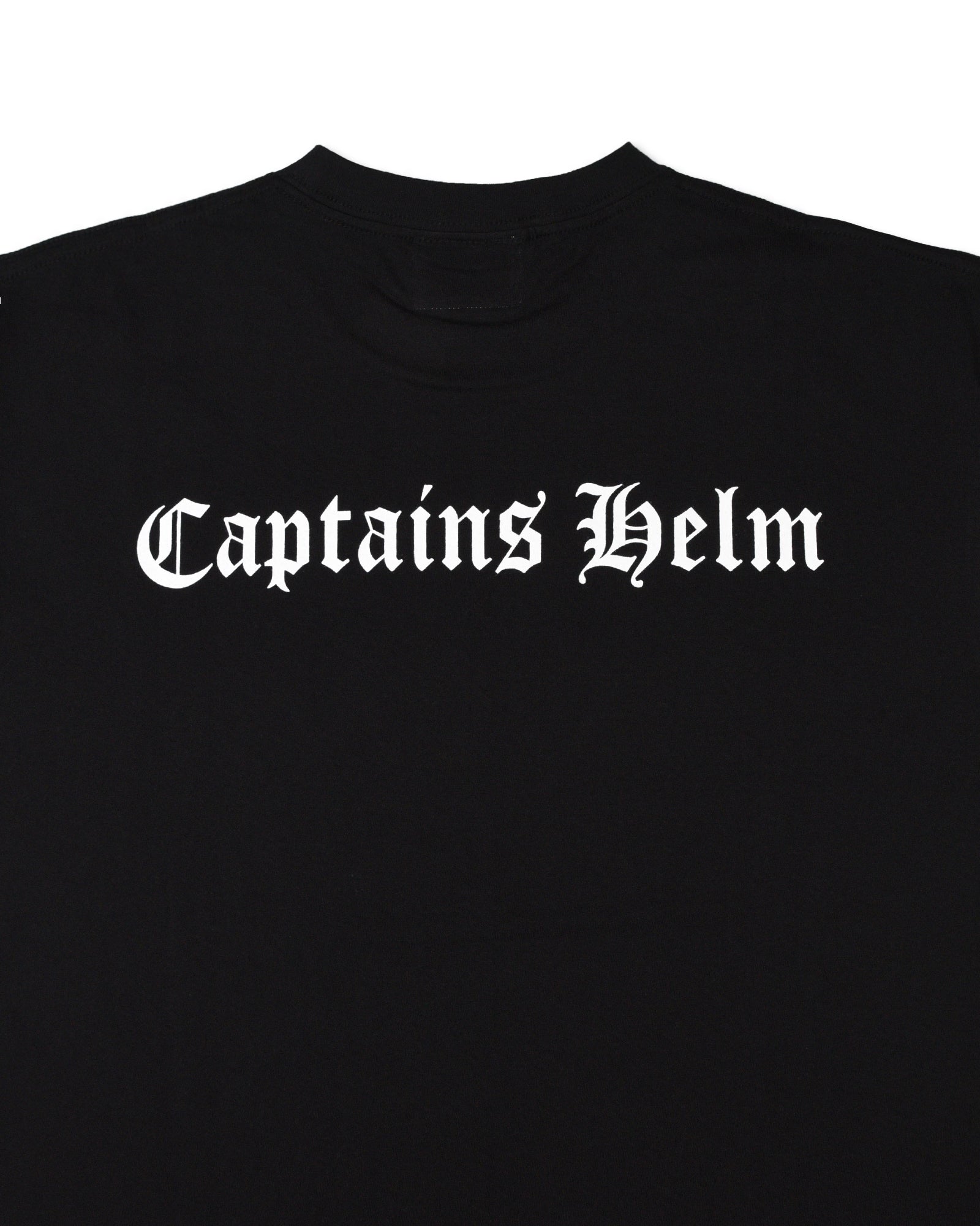 CAPTAINS HELM ワークシャツ M ブラック CAPTAINS HELM 「#Primeflex KANOKO MOCK-NECK TEE」 プライム