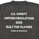 CAPTANS HELM　#C.H. VARSITY POCKET SS TEE