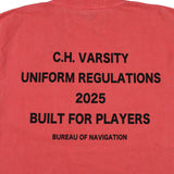 CAPTANS HELM　#C.H. VARSITY POCKET SS TEE