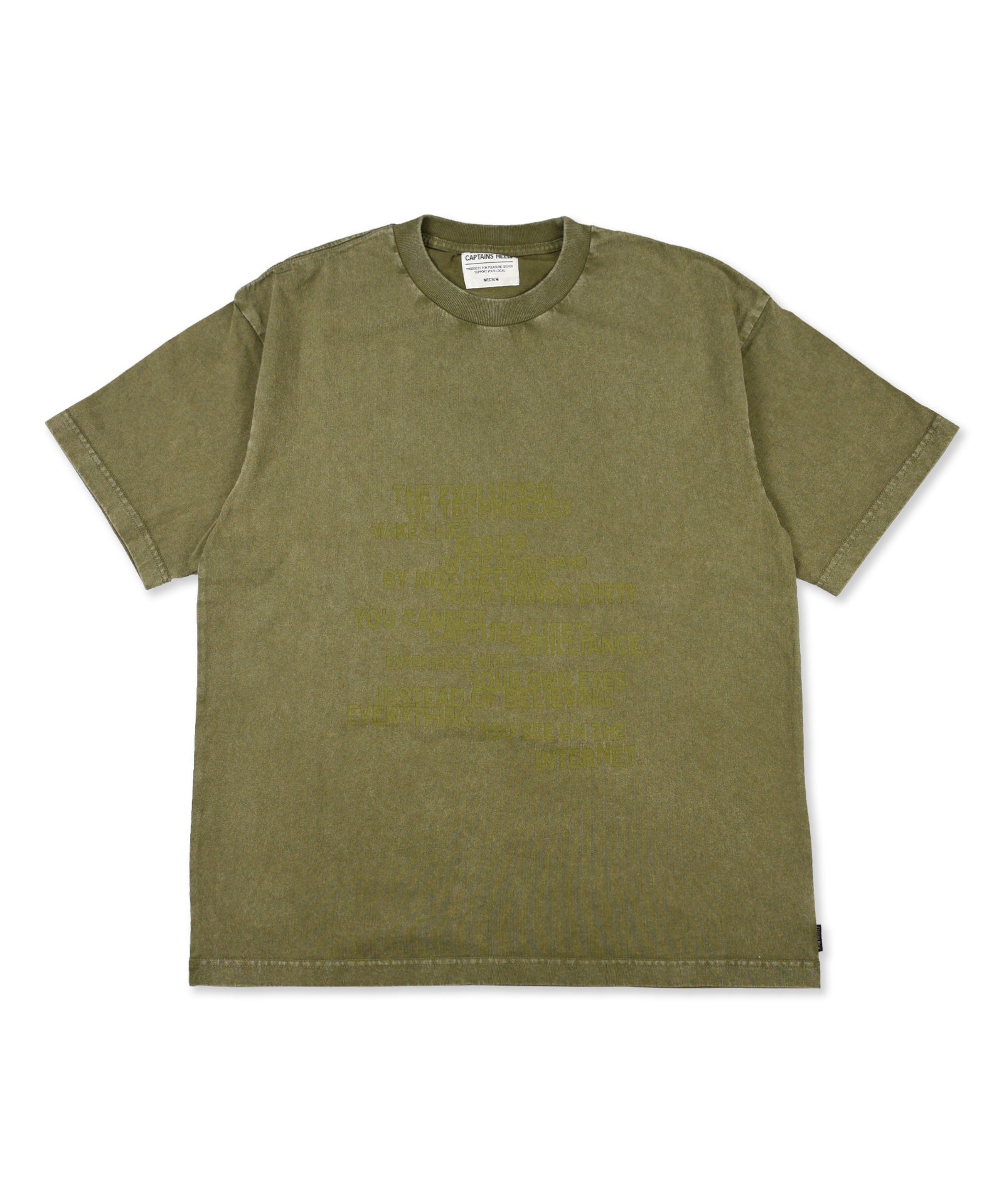 CAPTAINS HELM　#RUNNING FORM SS TEE