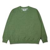 CAPTAINS HELM　#PIGMENT DYE LOGO CREW SWEAT