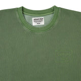 CAPTAINS HELM　#PIGMENT DYE LOGO CREW SWEAT