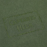 CAPTAINS HELM　#PIGMENT DYE LOGO CREW SWEAT