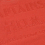 CAPTAINS HELM　#PIGMENT DYE LOGO CREW SWEAT