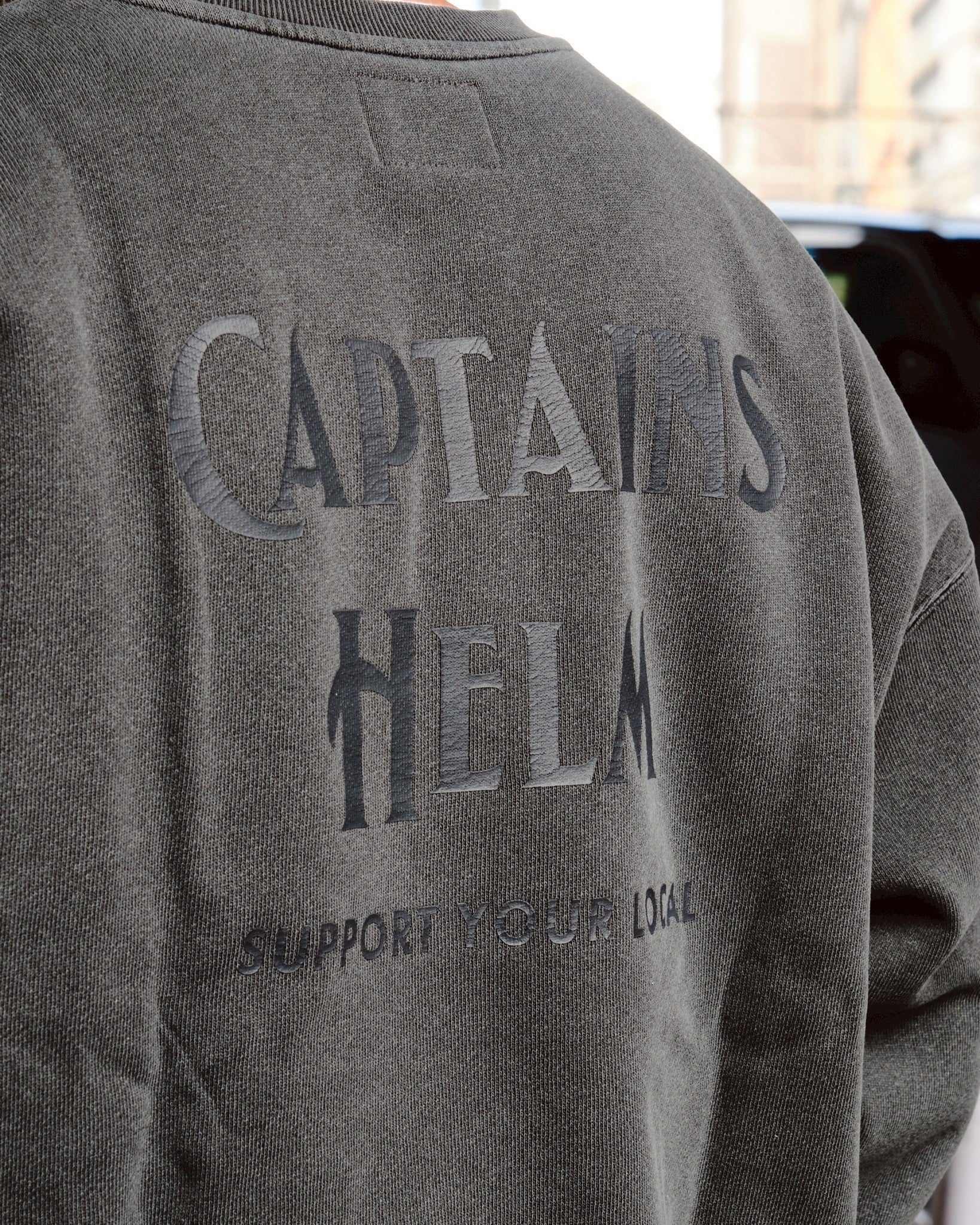 メンズウェア Captains Helm SWINGLOGO CREW SWEAT Captains Helm SWINGLOGO CREW SWEAT CAPTAINS HELM #LOGO CREW SWEAT