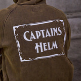 【2026新年新品】船长头盔#复古LOGO连帽衫