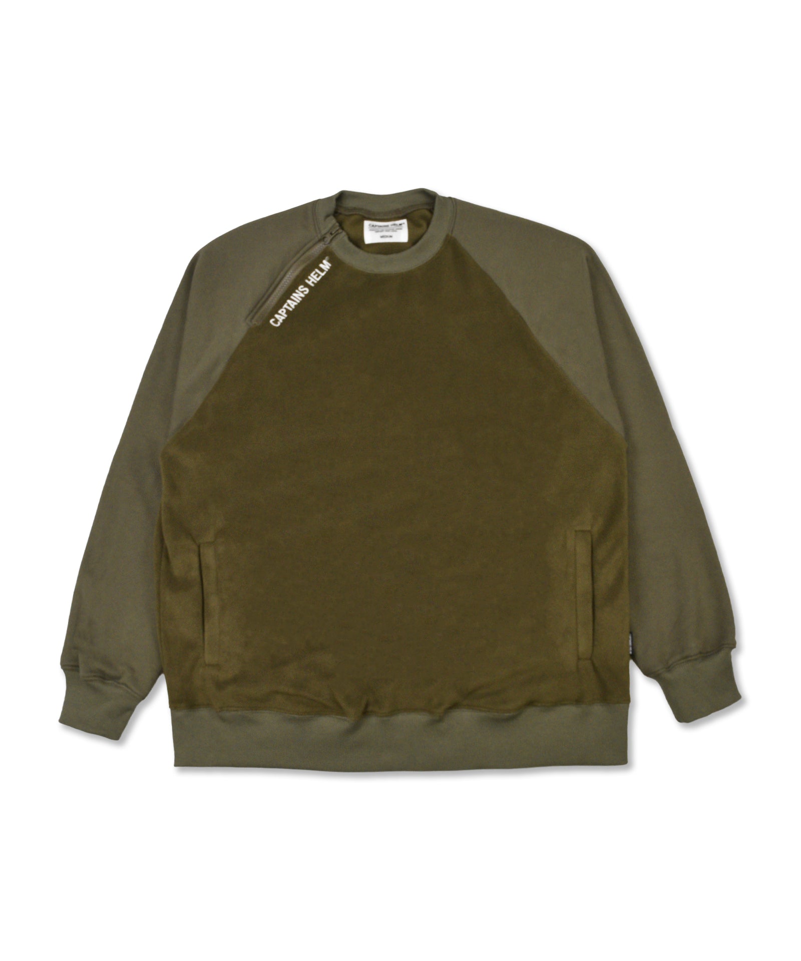 CAPTAINS HELM　#MIL FLEECE CREW SWEAT