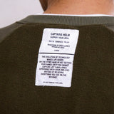 CAPTAINS HELM　#MIL FLEECE CREW SWEAT