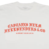 【ORDER ITEM】HELLBENDERS&CO × CAPTAINS HELM　#SYL LOCALS LOGO POCKET TEE