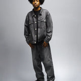 NEEDBY heritage×CAPTAINS HELM #HELM WASH RELAX DENIM PANTS