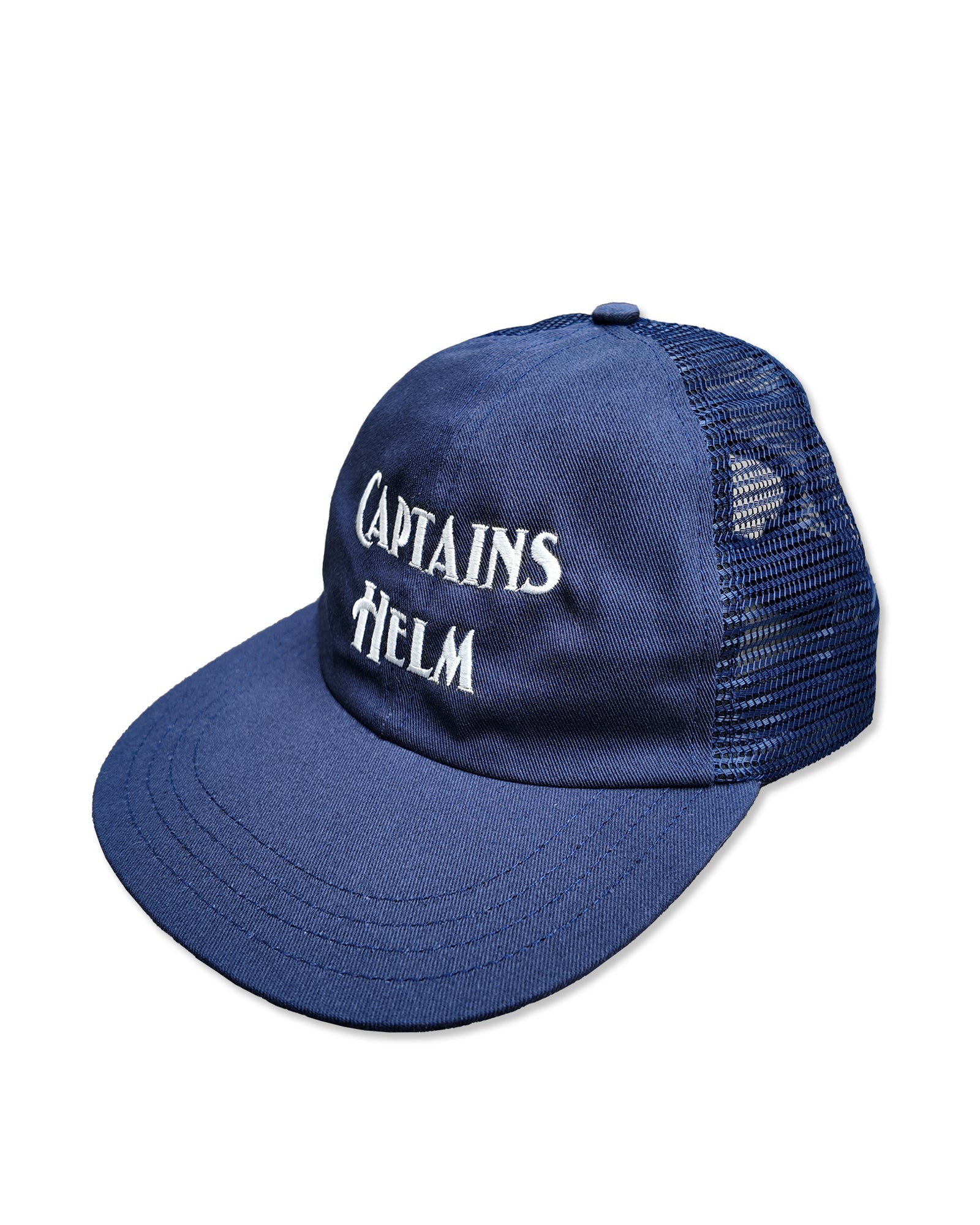 CAPTAINS HELM×HELLBENDERS&CO レザーキャップ（CAPTAINS HELM