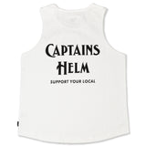 CAPTAINS HELM　#SYL LOGO TANK TOP