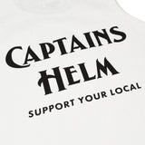 CAPTAINS HELM　#SYL LOGO TANK TOP