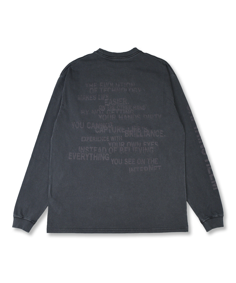 CAPTAINS HELM ＃RUNNING FORM L/S TEE