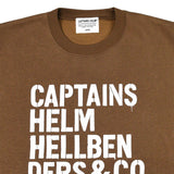 HELLBENDERS&amp;CO × CAPTAINS HELM #LOCAL DRIP LOGO 船员卫衣