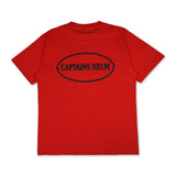MITCH ABSHERE × CAPTAINS HELM　#OVAL LOGO SS TEE
