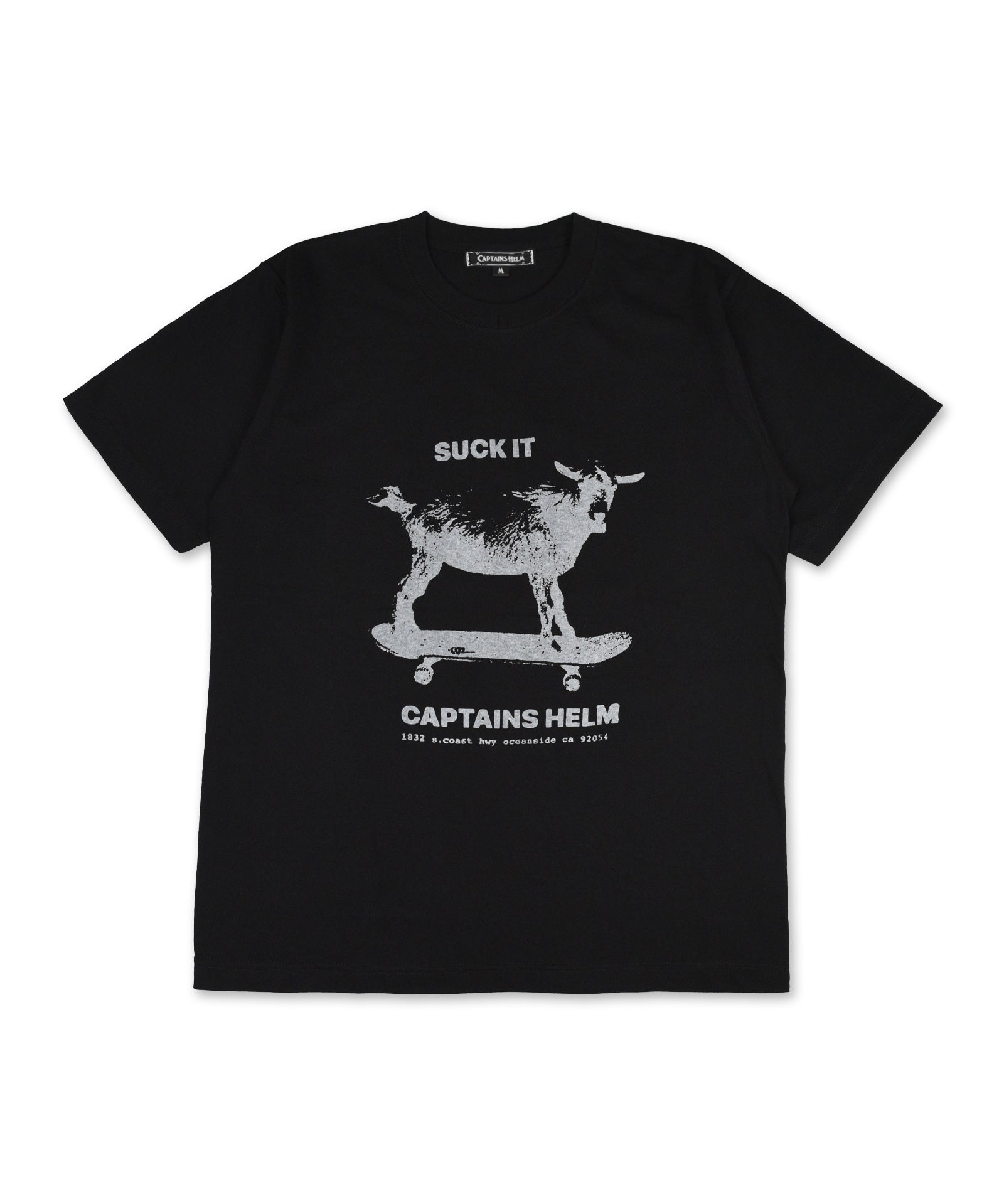 MITCH ABSHERE × CAPTAINS HELM　#SUCK IT GOAT ART TEE