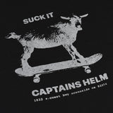 MITCH ABSHERE × CAPTAINS HELM　#SUCK IT GOAT ART TEE