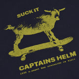 MITCH ABSHERE × CAPTAINS HELM　#SUCK IT GOAT ART TEE