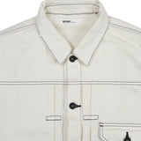 NEEDBY heritage×CAPTAINS HELM #HELM WHITE RELAX DENIM JACKET