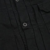 NEEDBY heritage×CAPTAINS HELM #BLACK OUT RELAX DENIM JKT