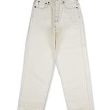 NEEDBY heritage×CAPTAINS HELM #HELM WHITE RELAX DENIM PANTS