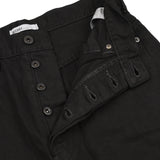 NEEDBY heritage×CAPTAINS HELM #BLACK OUT RELAX DENIM PANTS