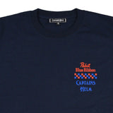 Pabst Blue Ribbon × CAPTAINS HELM #RIDE BLUE SS TEE