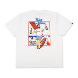 Pabst Blue Ribbon × CAPTAINS HELM #RIDE BLUE SS TEE