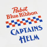 Pabst Blue Ribbon × CAPTAINS HELM #RIDE BLUE SS TEE