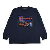 Pabst Blue Ribbon × CAPTAINS HELM #OLD SIGNBOARD LS TEE
