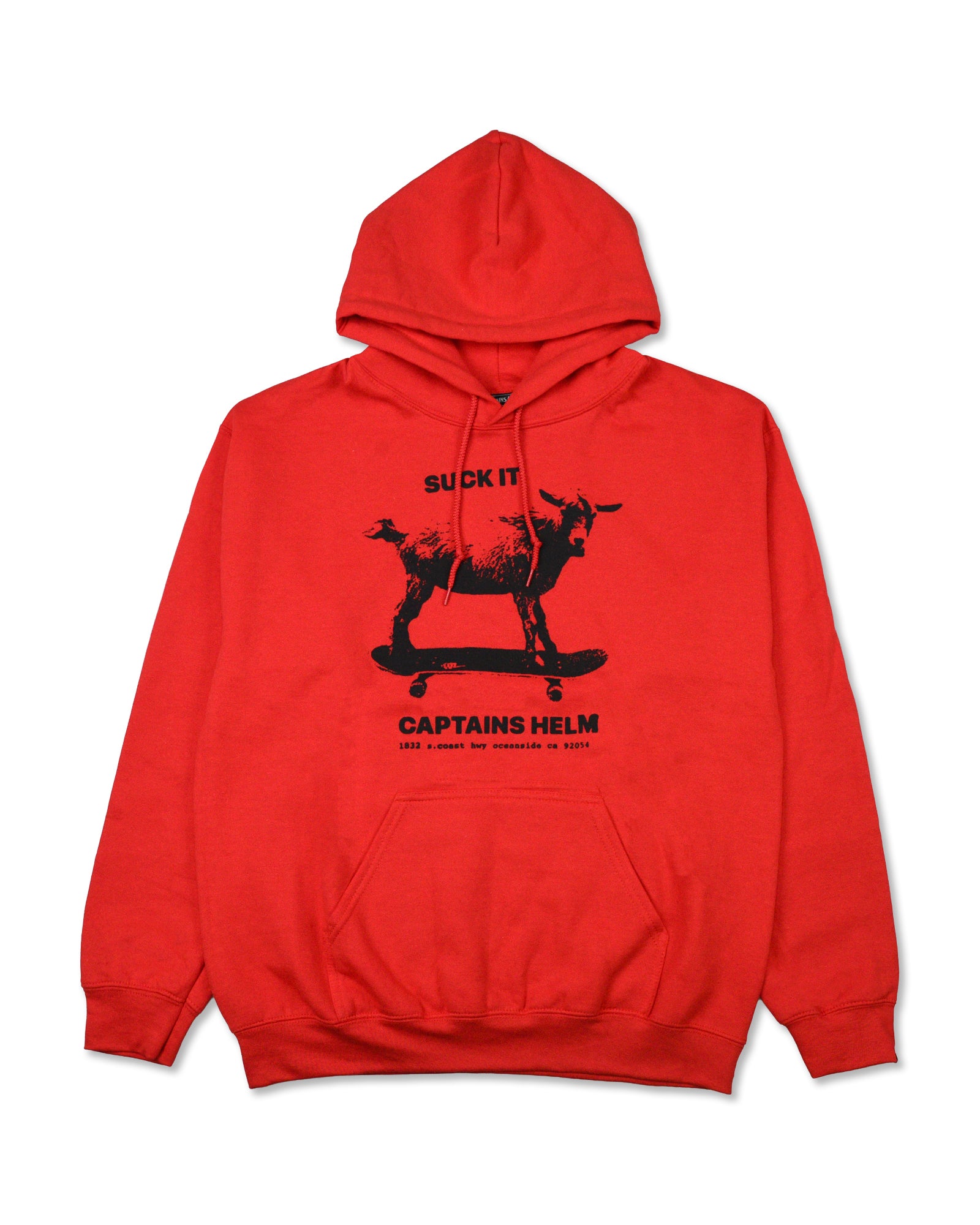 CAPTAINS HELM #SUCK IT GOAT ART HOODIE