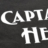 船长头盔 #褪色胶带标志长袖T恤
