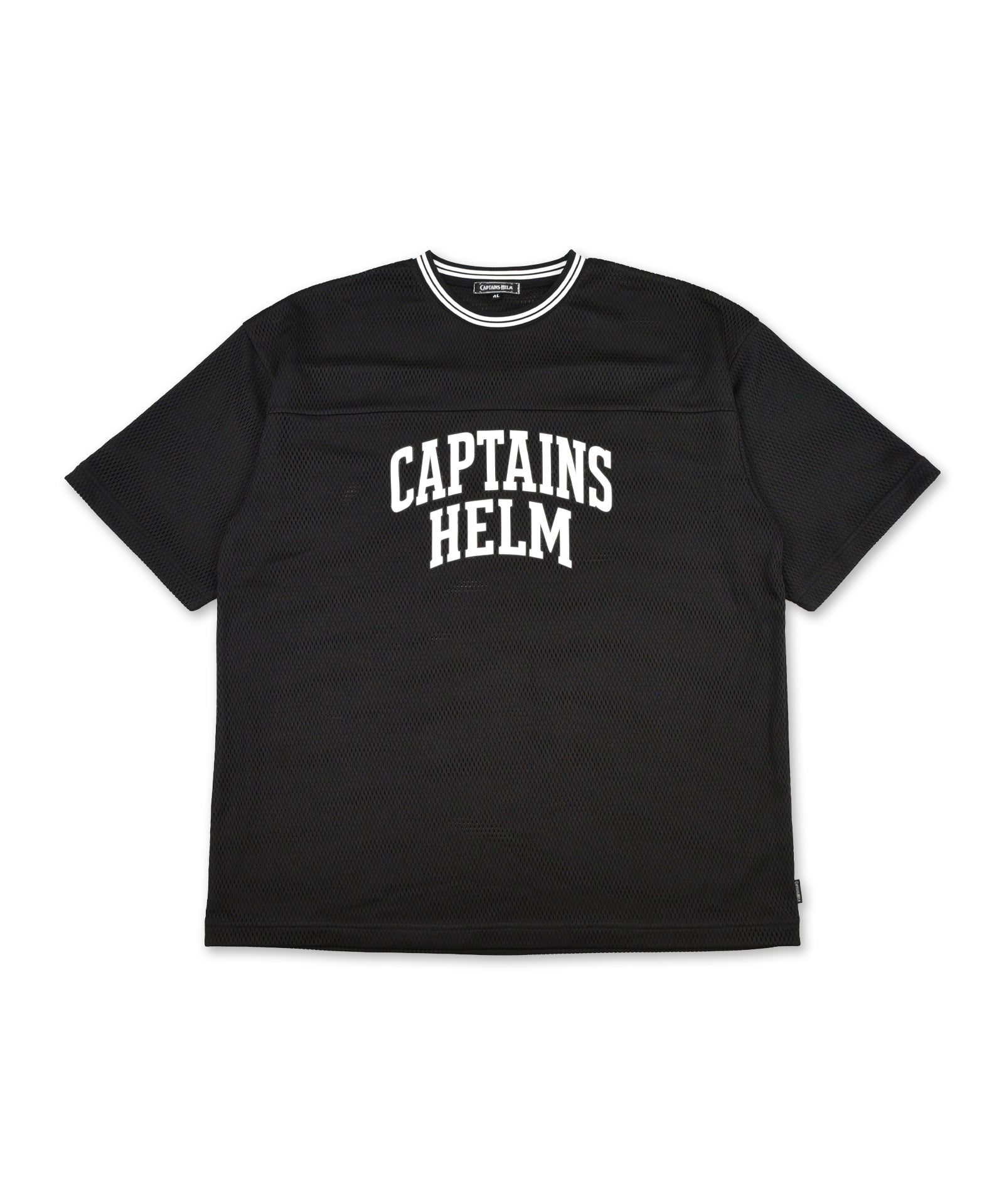 #DOUBLE MESH SS TEE