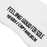 VIBSOX × CAPTAINS HELM #PLAYERS RIB LINE SOCKS
