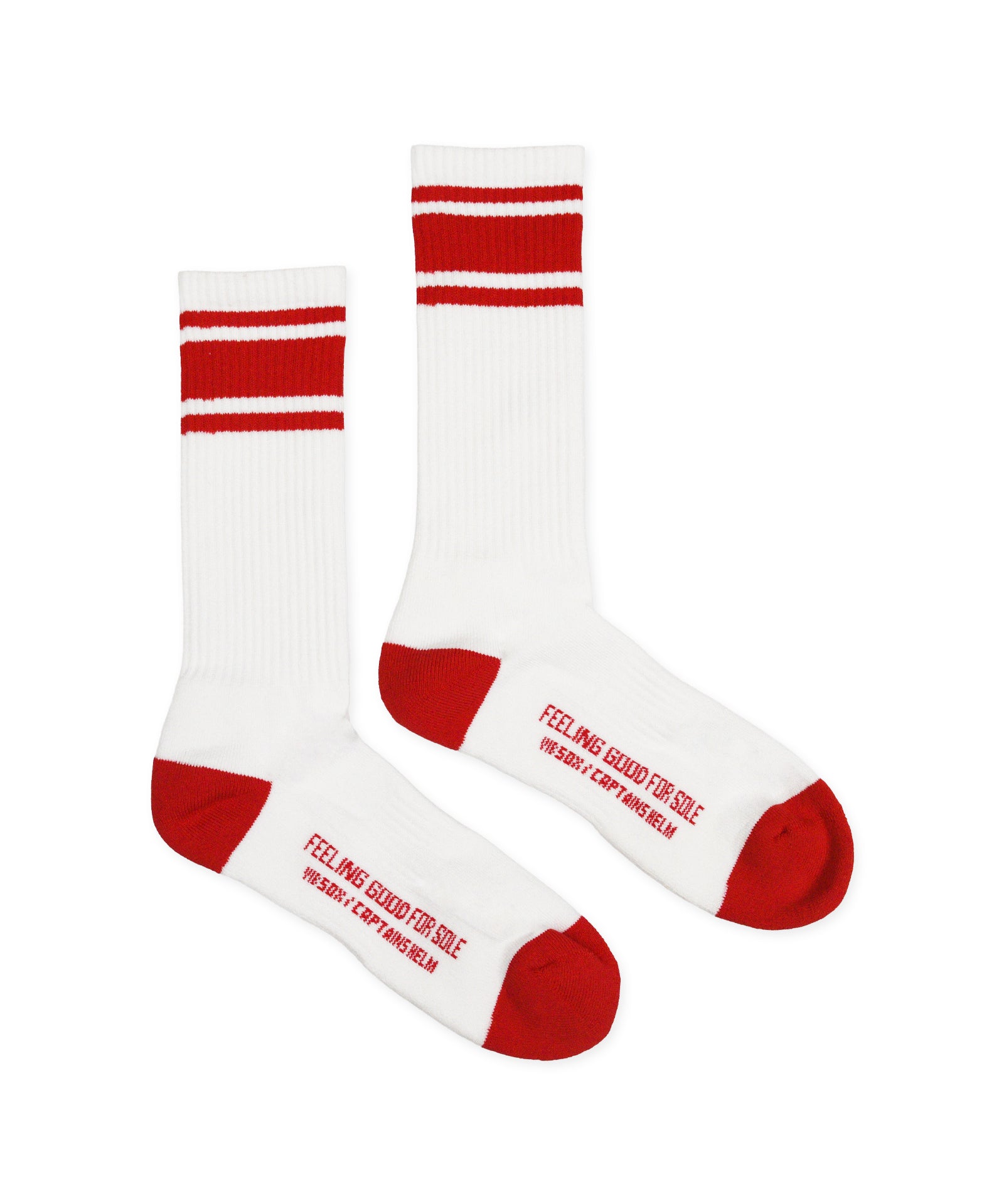 VIBSOX × CAPTAINS HELM #PLAYERS RIB LINE SOCKS
