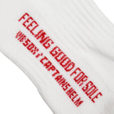 VIBSOX × CAPTAINS HELM #PLAYERS RIB LINE SOCKS