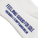 VIBSOX × CAPTAINS HELM #PLAYERS RIB LINE SOCKS